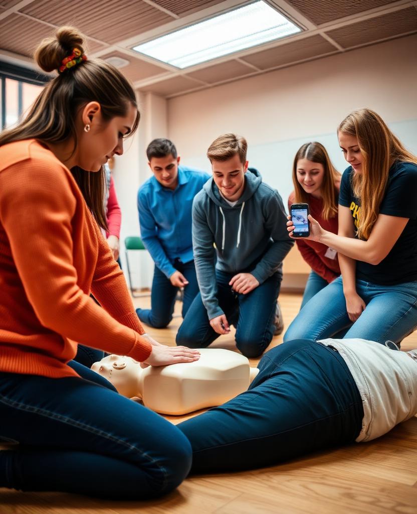 Nothelferkurs am 12.09. – Herzdruckmassage üben, bis es sitzt 💪